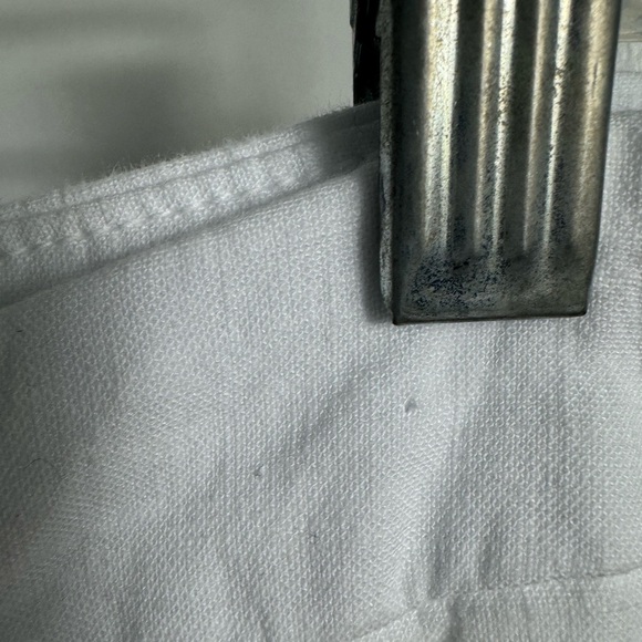 Frank & Eileen Kinsale The Trouser Italian Performance Linen White Size 6 - Picture 13 of 13